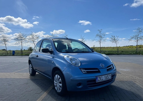 Nissan Micra cena 8400 przebieg: 86000, rok produkcji 2006 z Kołobrzeg małe 326